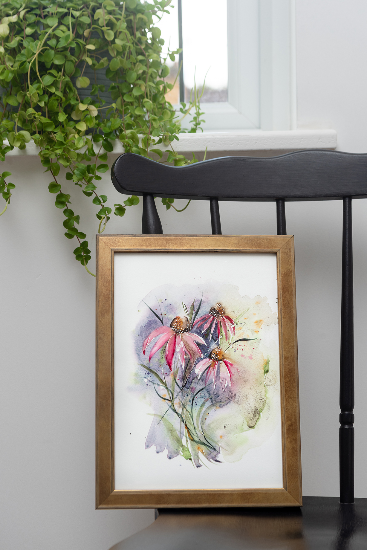 Echinacea Flower Painting